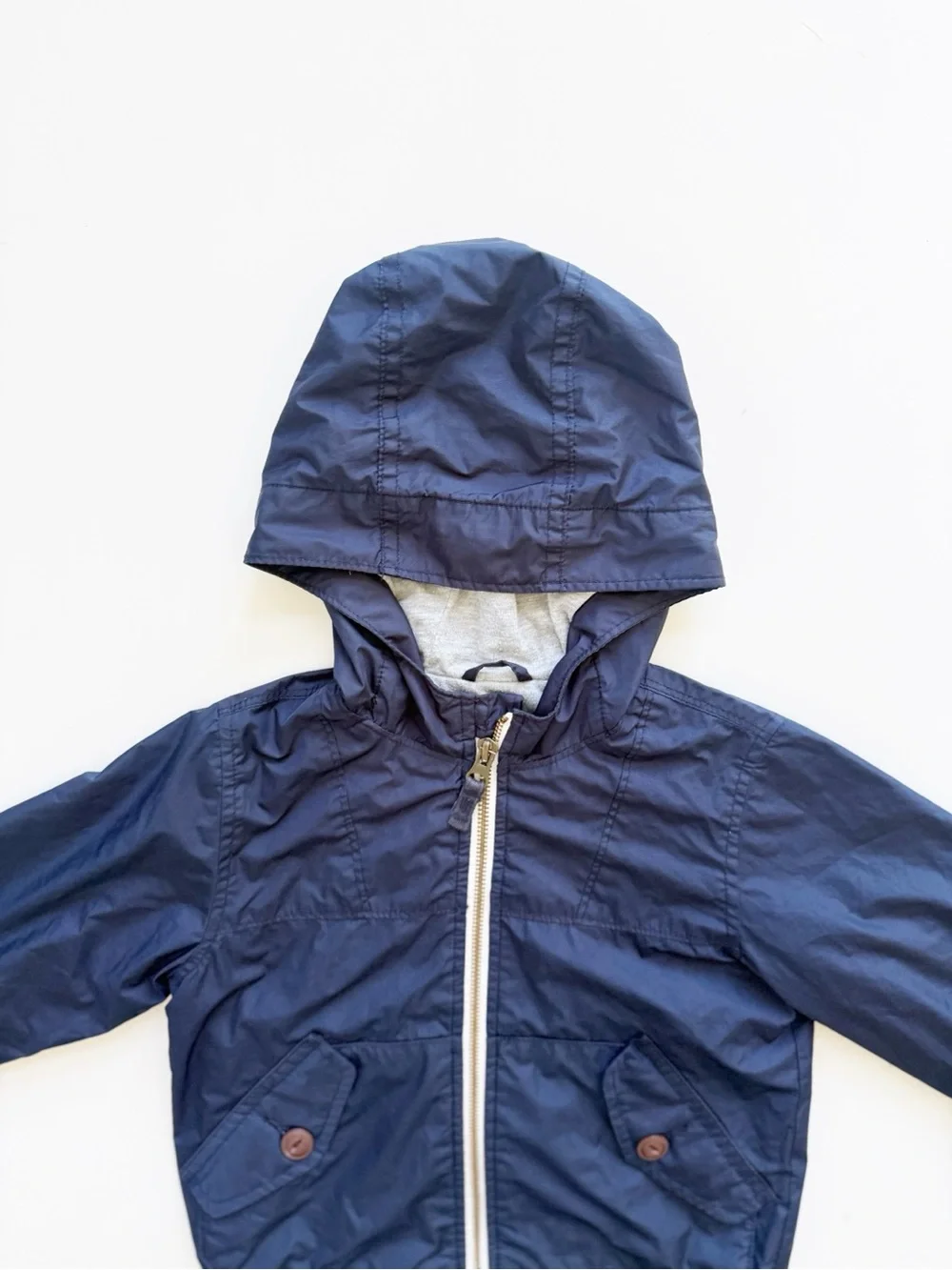 GAP Navy Blue Lined Windbreaker size 2